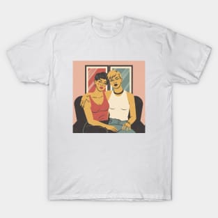 Retro Lesbians T-Shirt